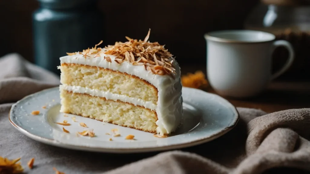 What is Coconut Cake Made Of