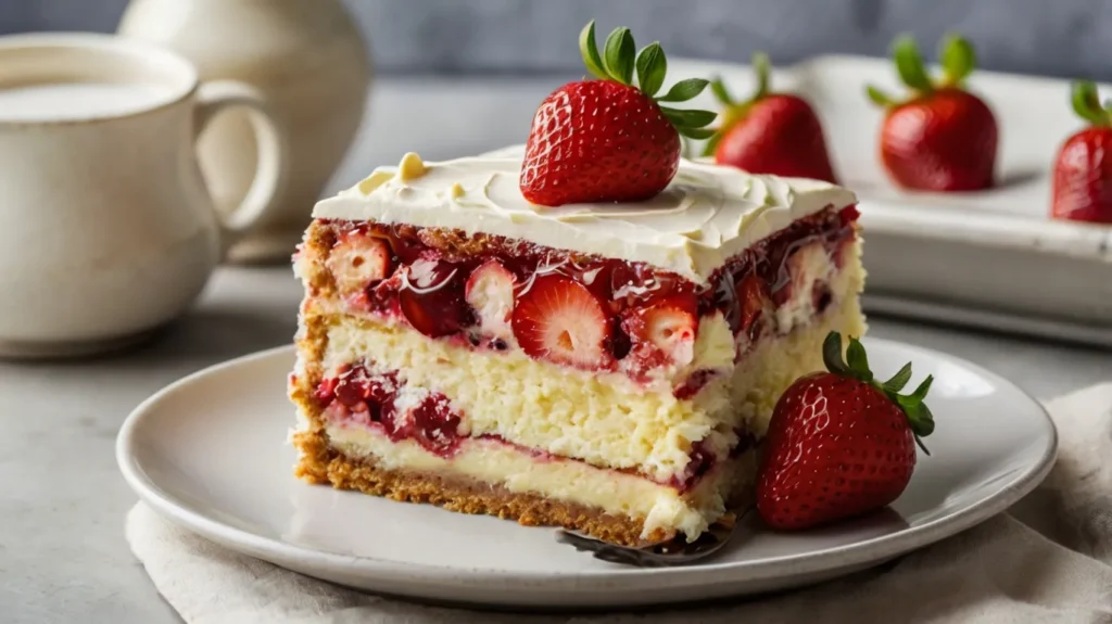 The Ultimate Strawberry Earthquake Cake Recipe