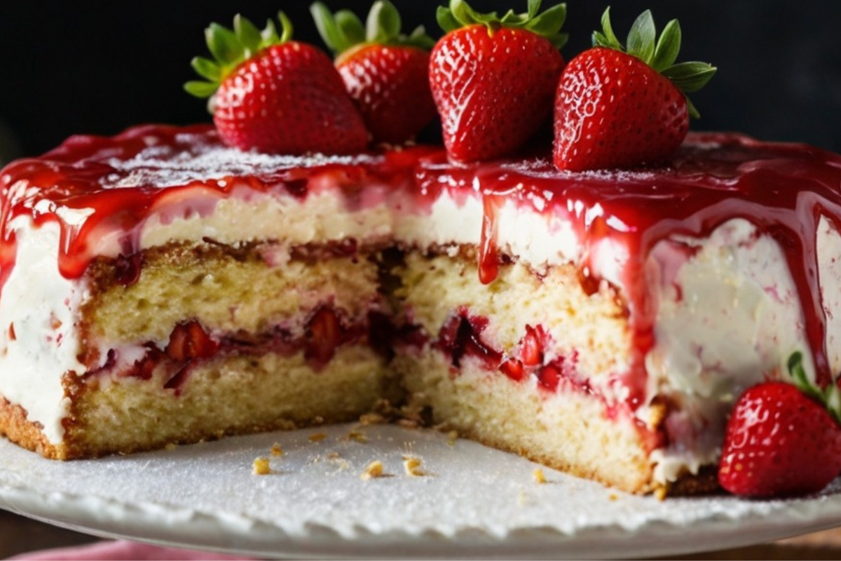 The Ultimate Strawberry Earthquake Cake Recipe