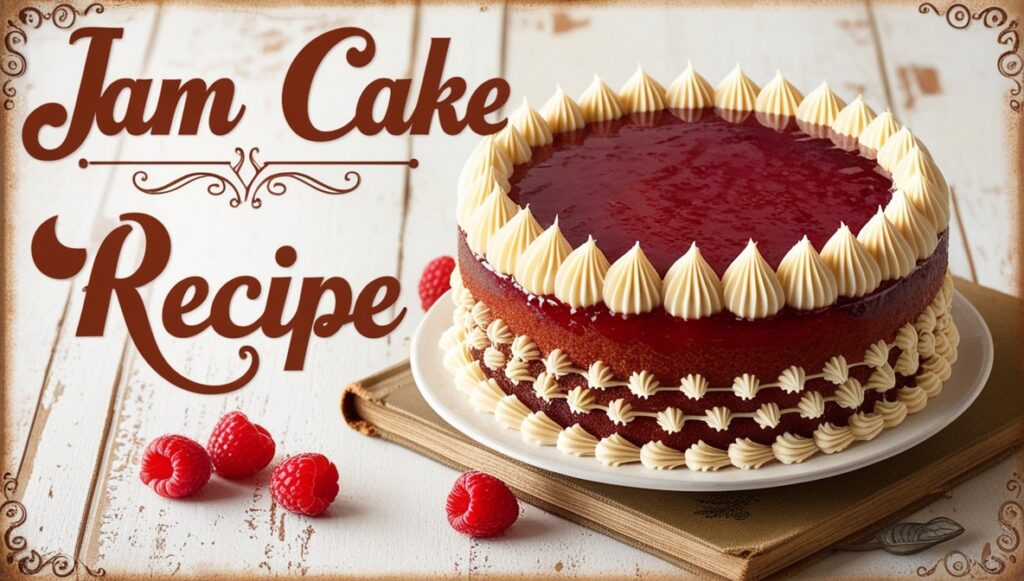 Jam Cake Recipe