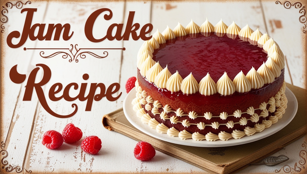 Jam Cake Recipe