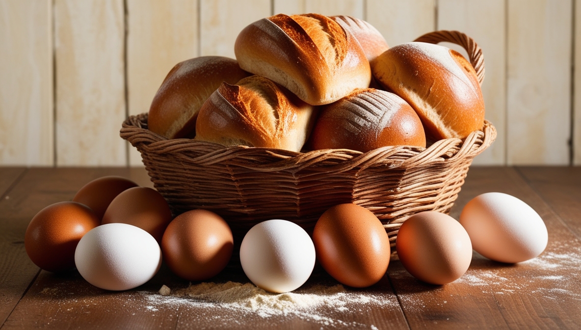 Are eggs used in sourdough bread