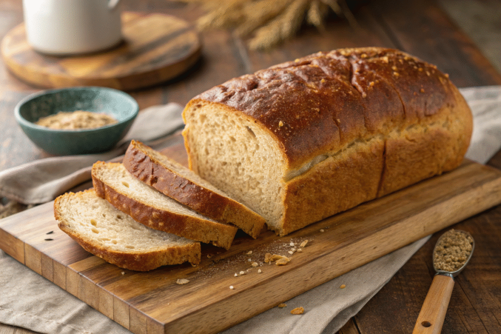 Whole Wheat Sandwich Bread Recipe