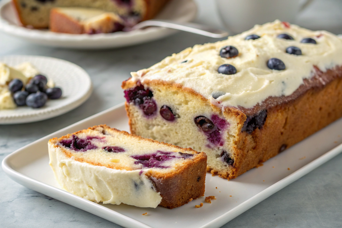 Blueberry Cream Cheese Bread Recipe