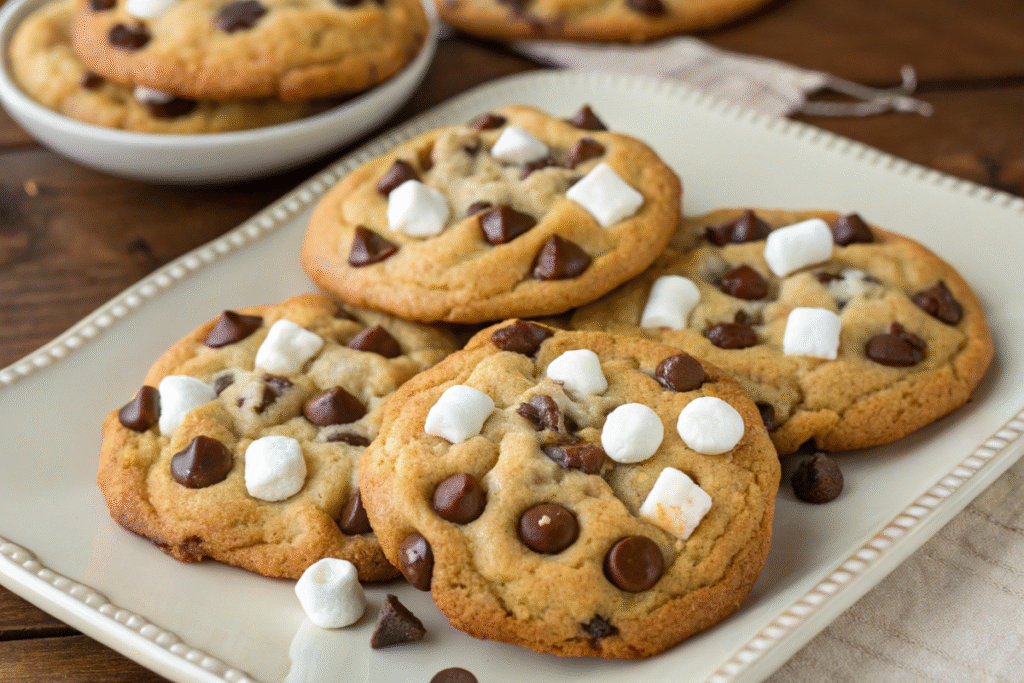 Chocolate Chip Marshmallow Cookies Recipe