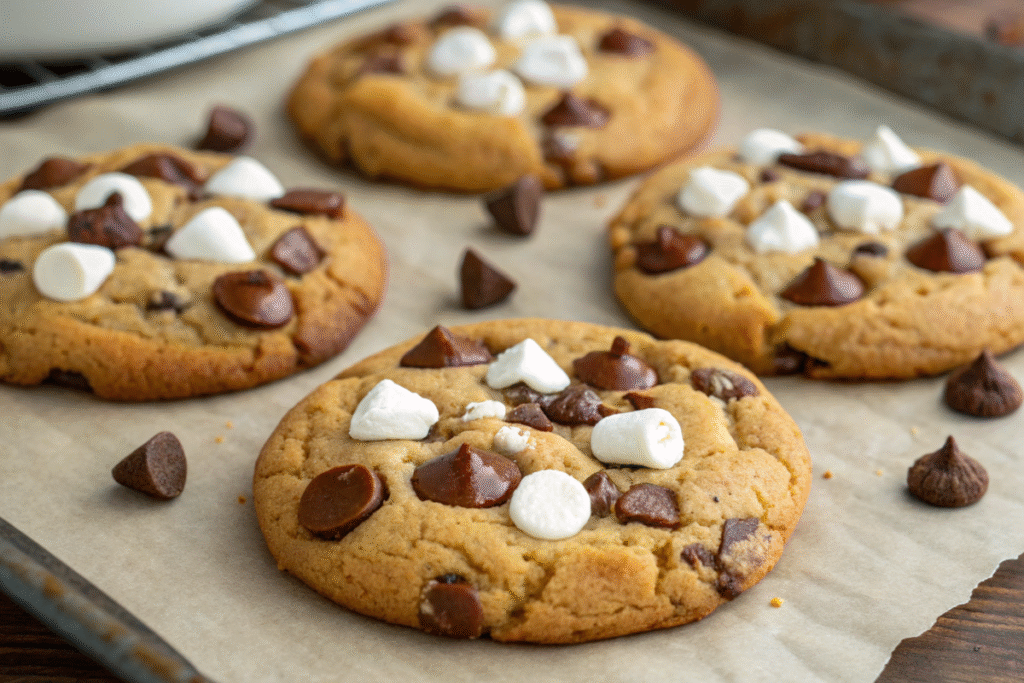 Chocolate Chip Marshmallow Cookies Recipe