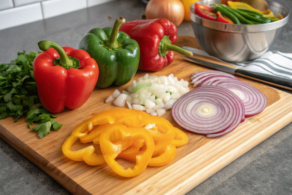 Do Peppers or Onions Cook Faster