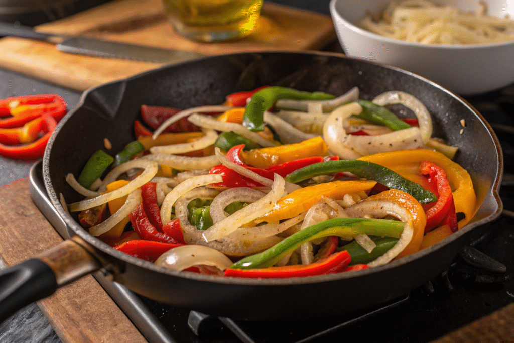Do Peppers or Onions Cook Faster