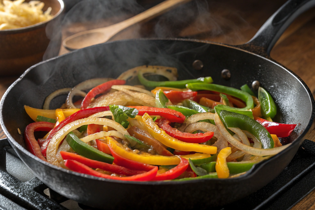 Do Peppers or Onions Cook Faster