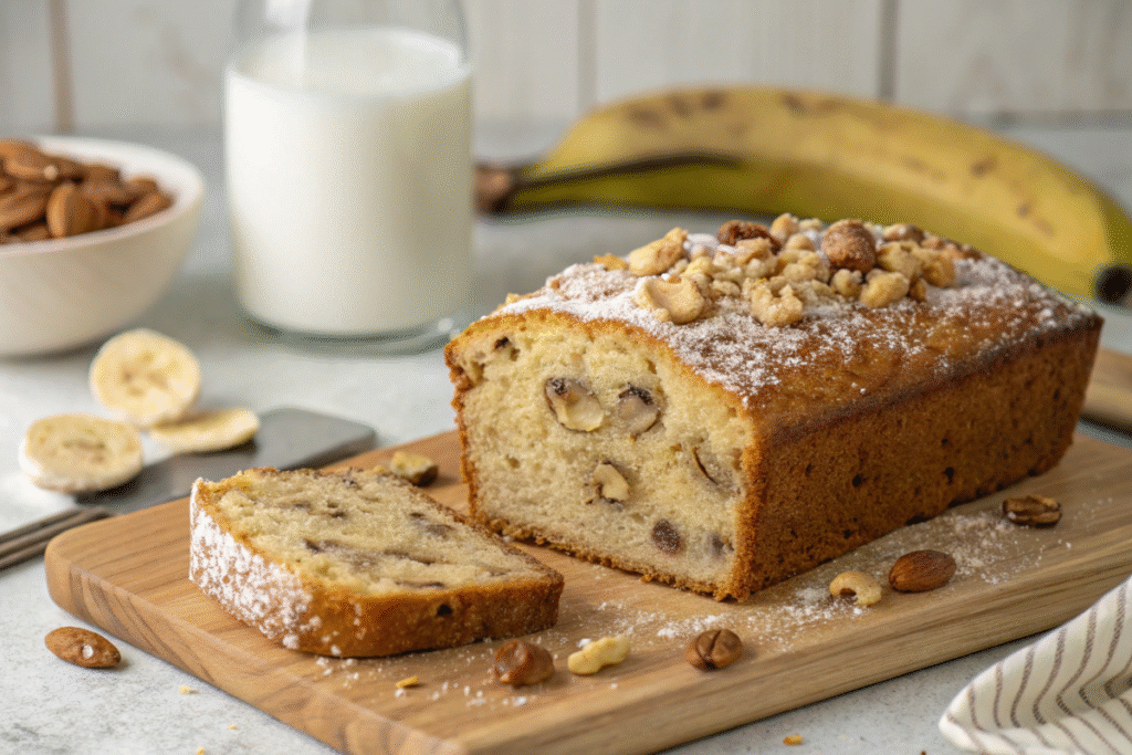 Sourdough Banana Nut Bread Recipe