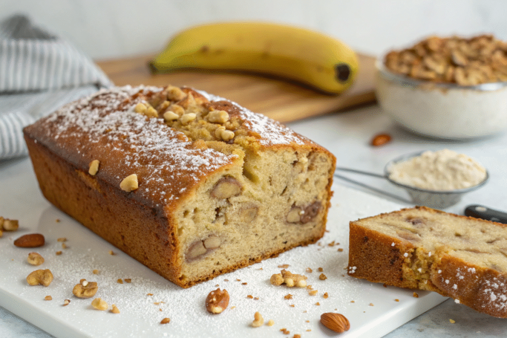 Sourdough Banana Nut Bread Recipe