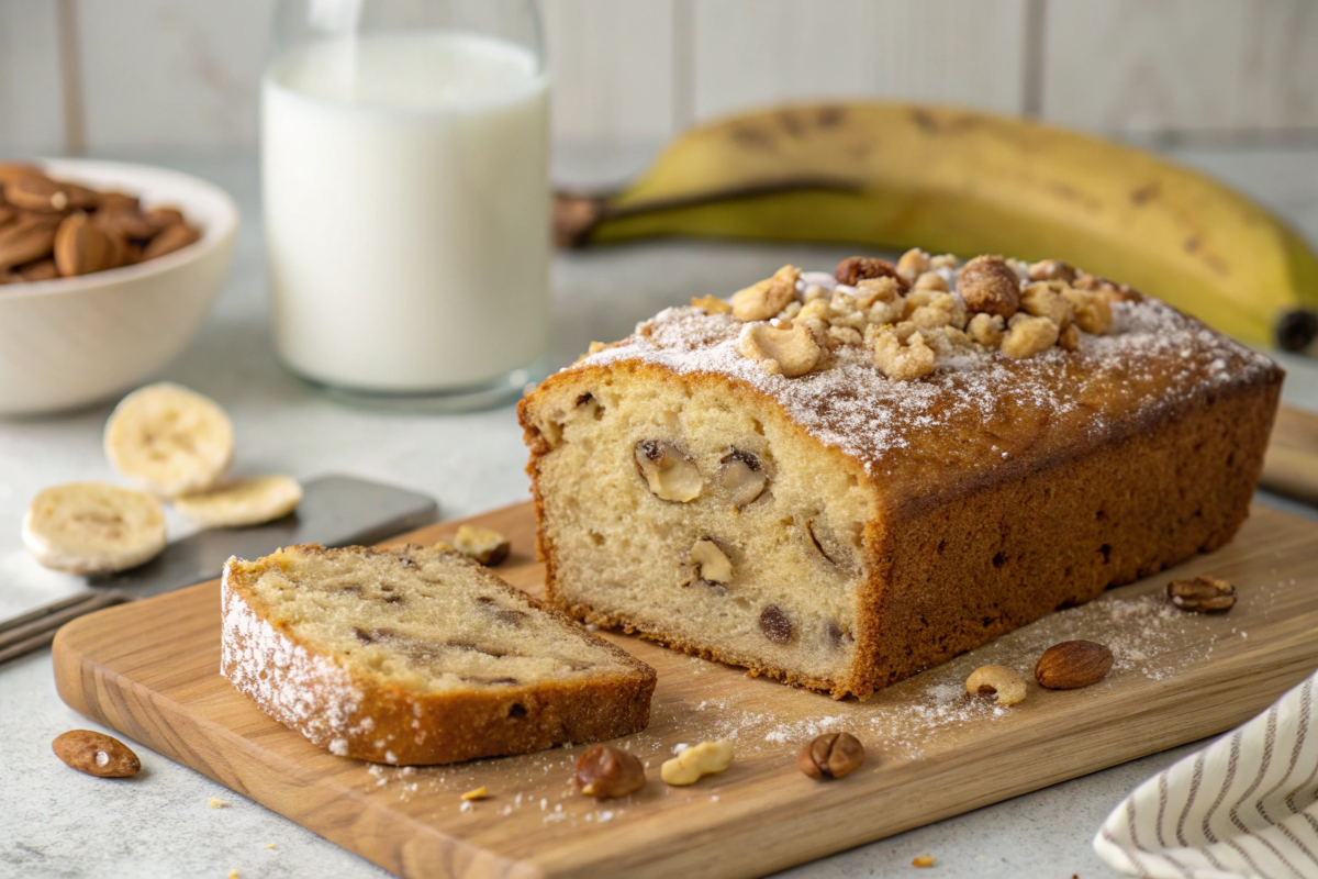 Sourdough Banana Nut Bread Recipe