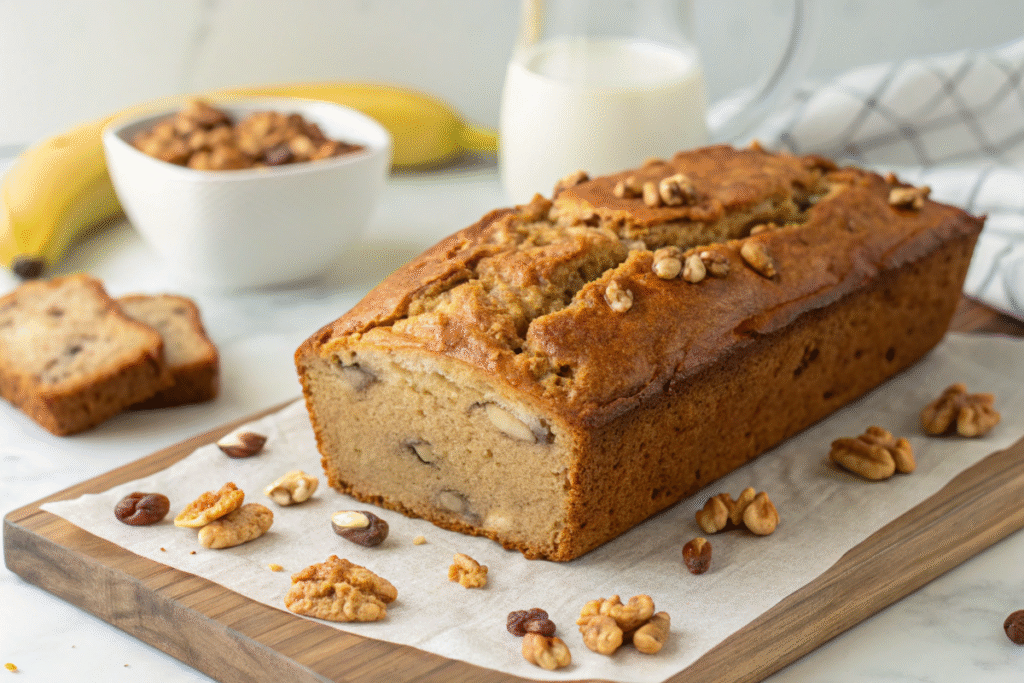 Low Carb Banana Nut Bread Recipe
