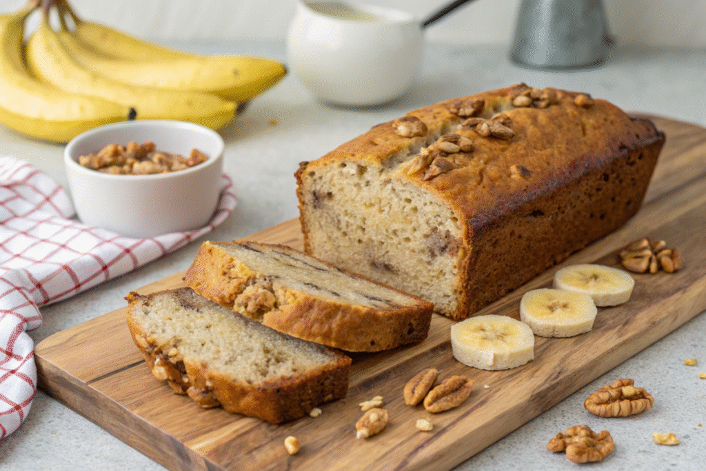 Low Carb Banana Nut Bread Recipe