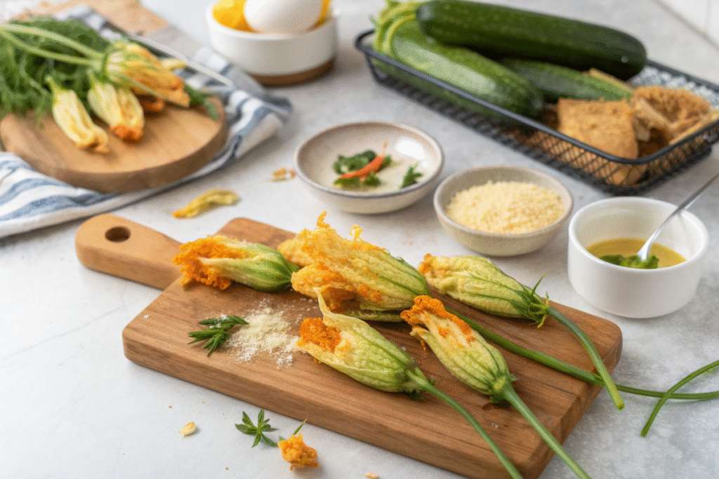 Zucchini Flower Recipe