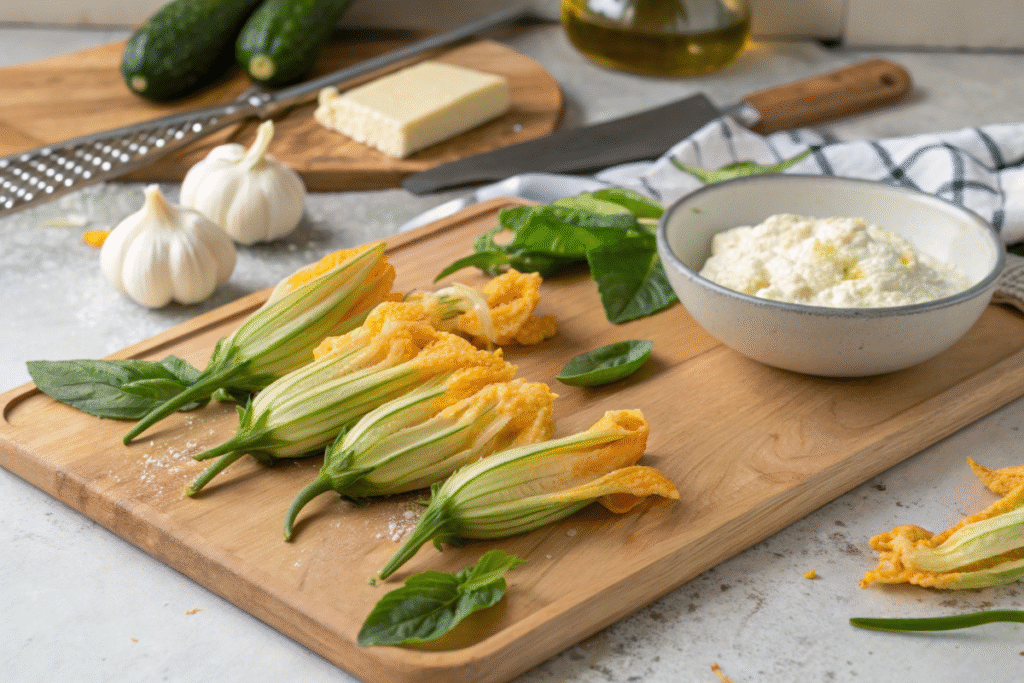 Zucchini Flower Recipe